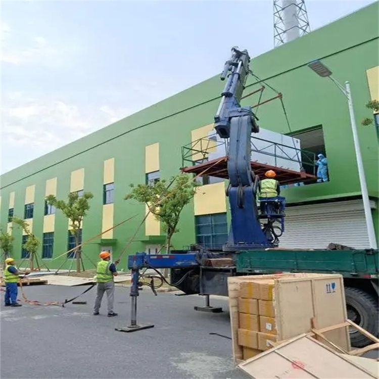 田林大件吊装上楼